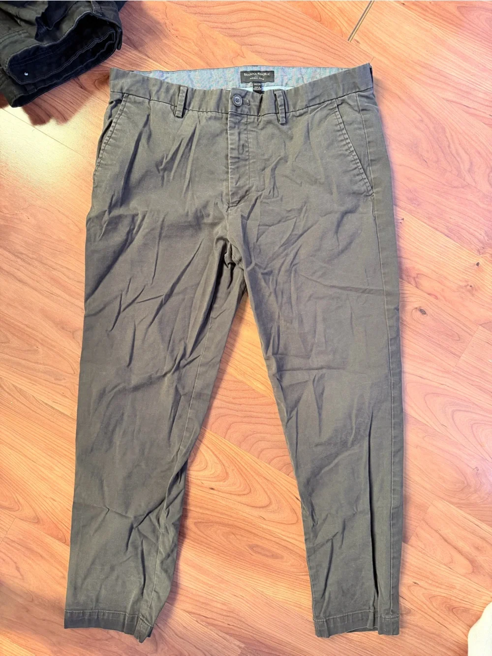 Men's Grey Chino Pants